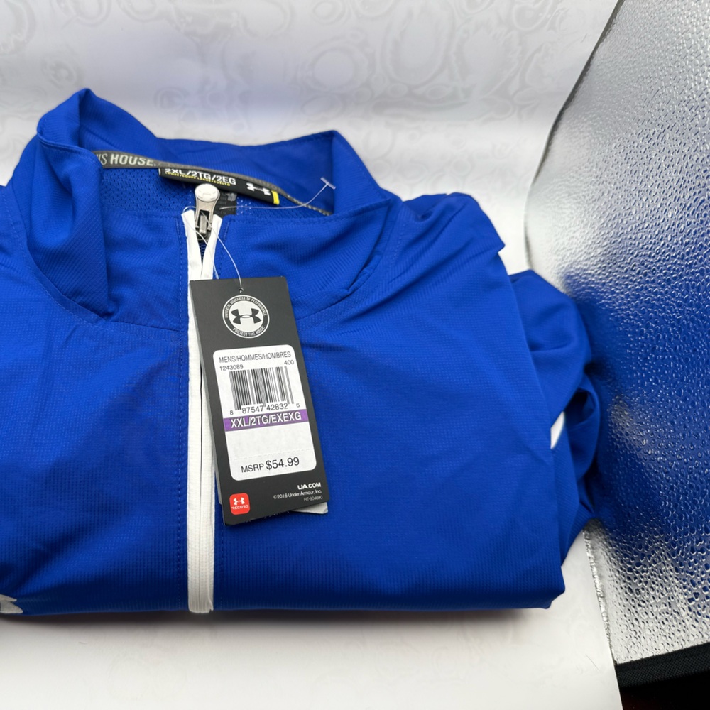 Under Armour Royal Blue Athletic Jacket XXL